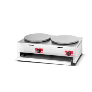 Gas Crepe Maker Double Burner