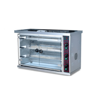 Gas Chicken Rotisseries with Three Layers Burners