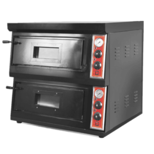 2 Decks Electric Pizza Oven with Stones