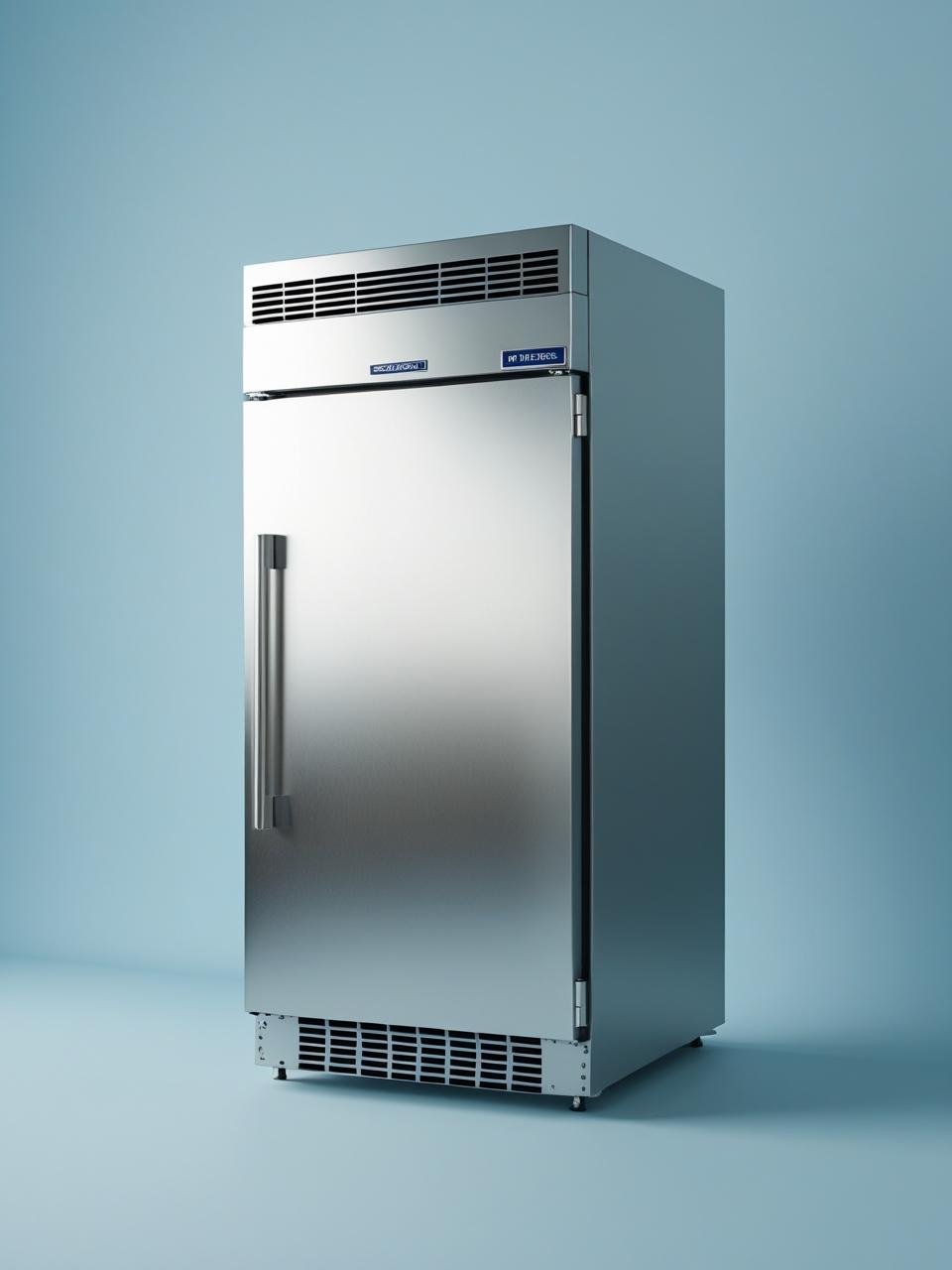 commercial Deep Freezer with light blue in the background 1