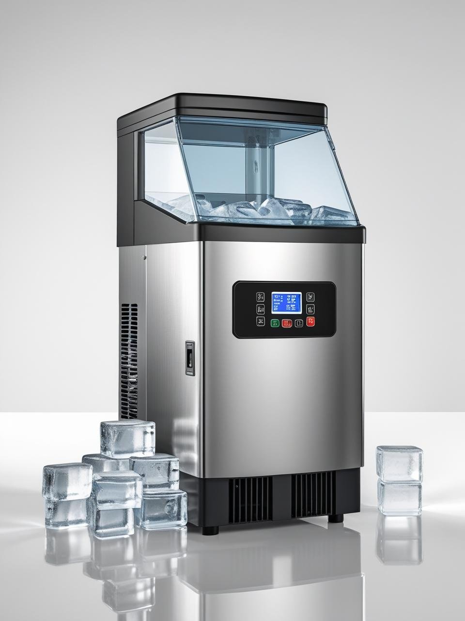 commercial ice cube maker machine