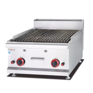 Counter Top Gas Lava Rock Grill